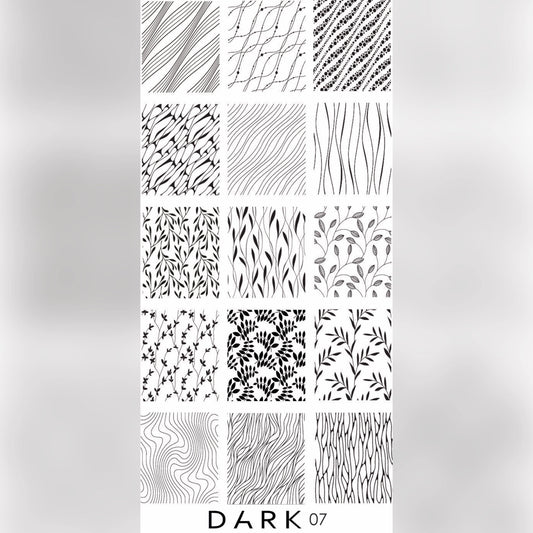 DARK Stamping Plate #07