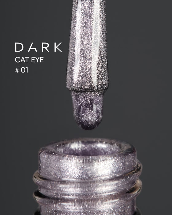 DARK Gel Polish Cat Eye #01