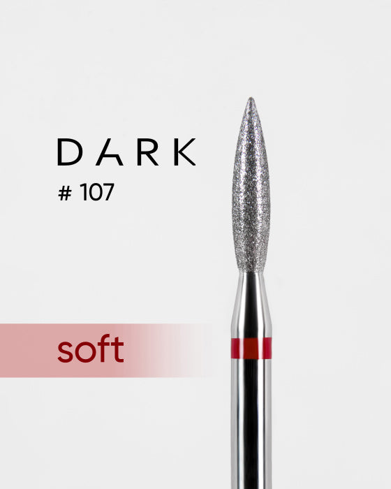 DARK Diamond Drill Bit #107 Red Flame 023