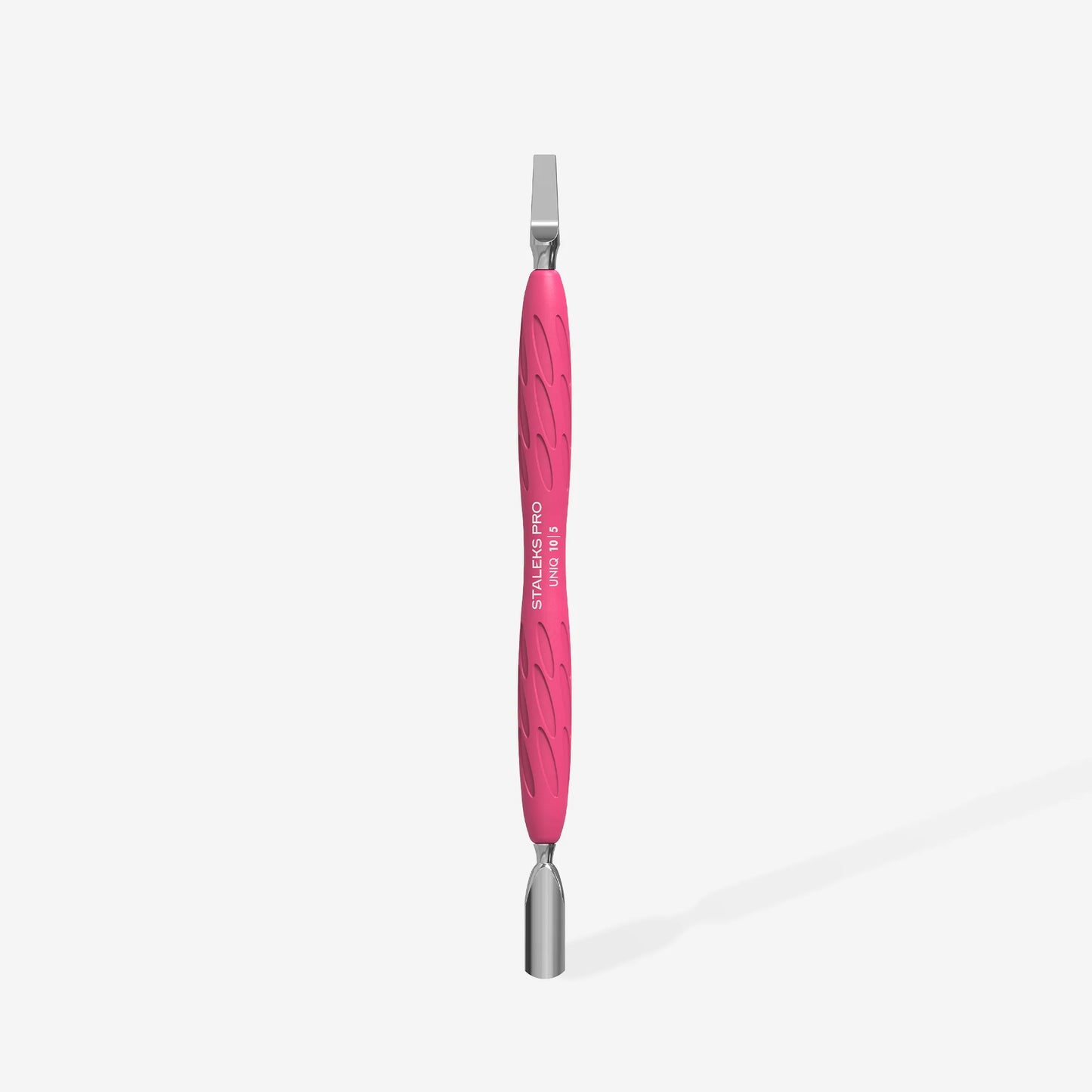 STALEKS Pro Uniq 10 Type 5 Manicure Pusher Whith Silicone Handle PQ-10/5