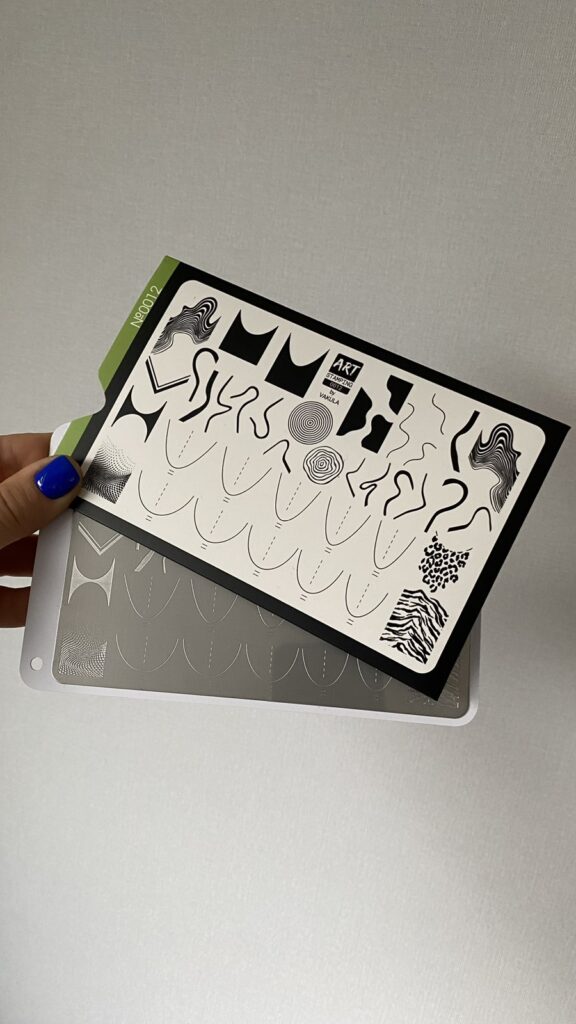 Vakula Nail Stamp Plate #12
