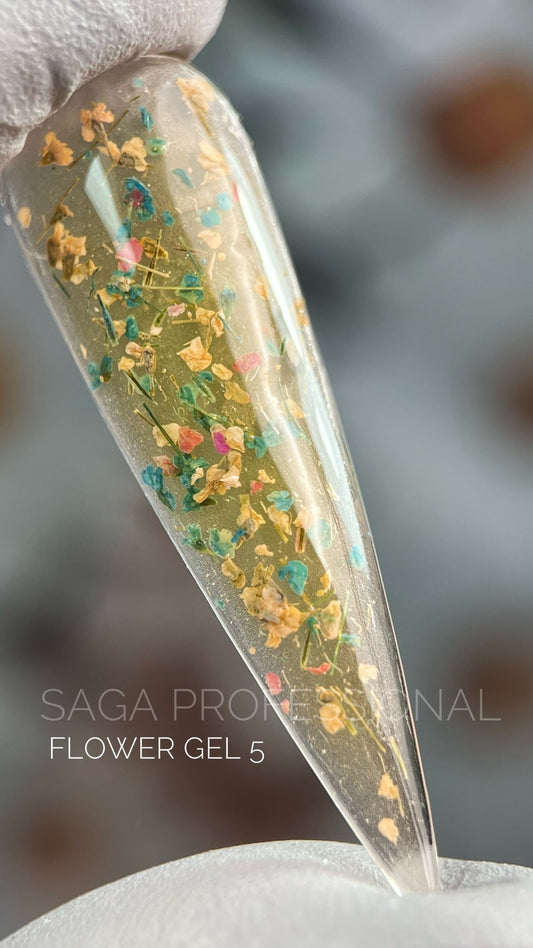 Saga Dried Flowers Gel #5