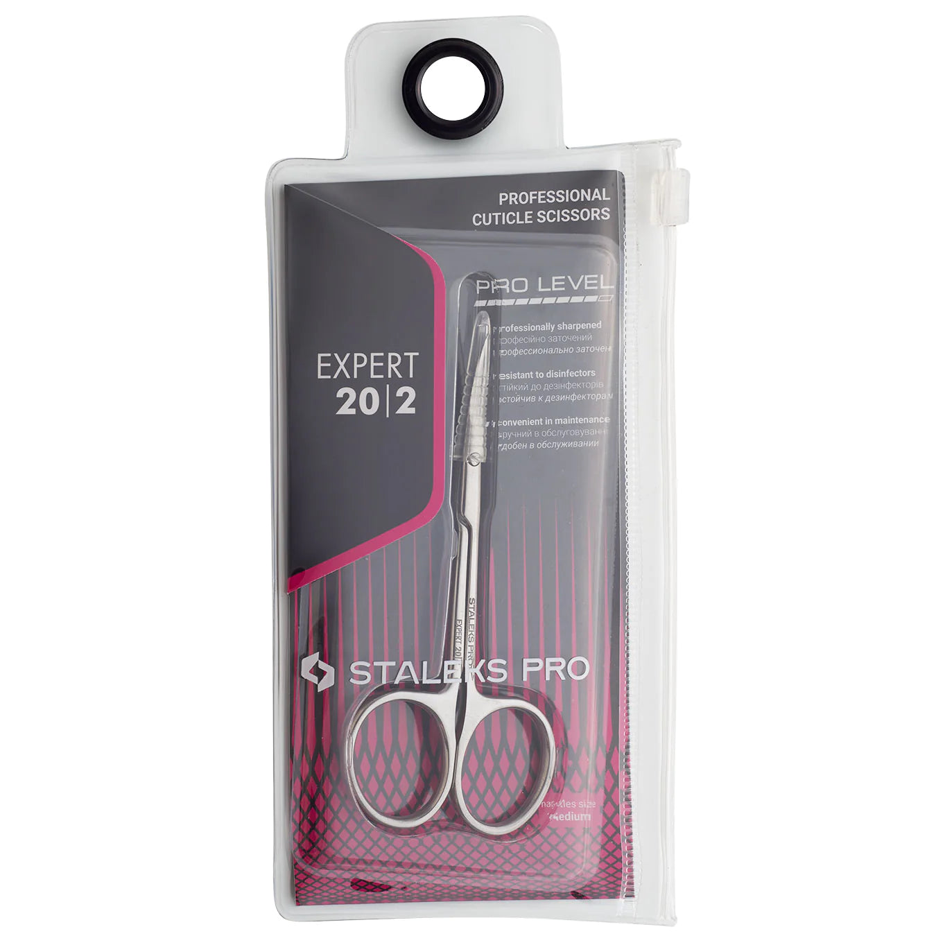 Staleks Pro Expert 20 Type 2 Cuticle Scissors SE-20/2