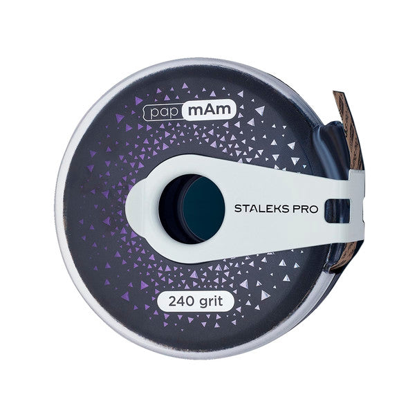 Staleks Pro Exclusive Nail File Refill Roll Papmam In A Plastic Case #ATClux