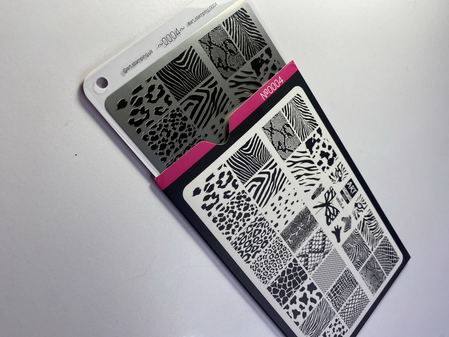 Vakula Nail Stamp Plate #04