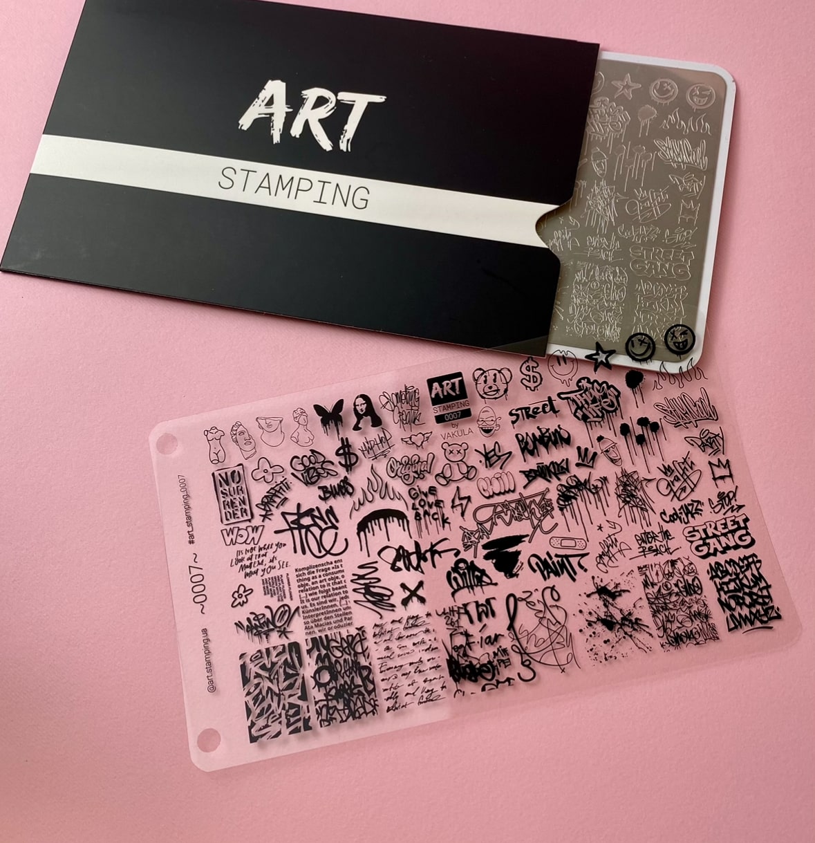 Vakula Nail Stamp Plate #07