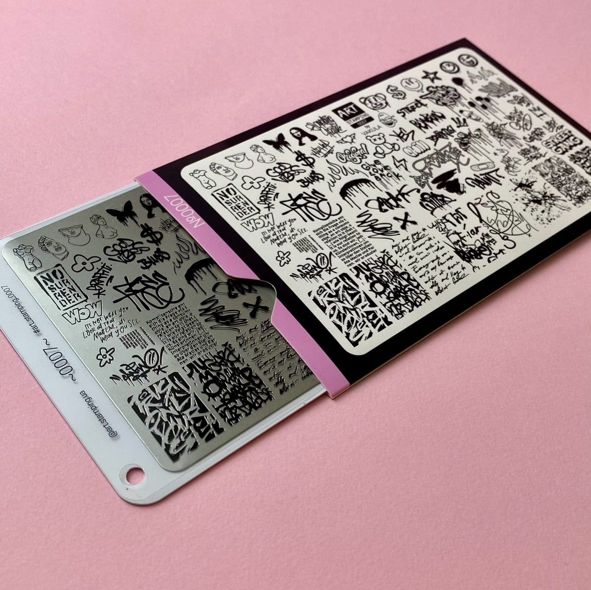 Vakula Nail Stamp Plate #07