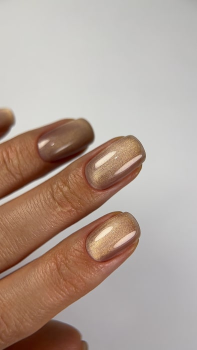 DARK Gel Polish Cat Eye #14