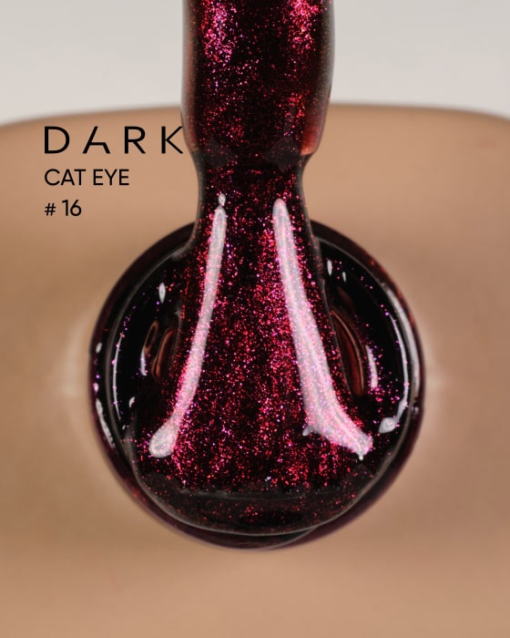 DARK Gel Polish Cat Eye #16