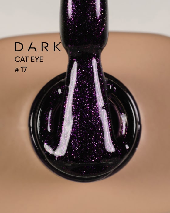 DARK Gel Polish Cat Eye #17