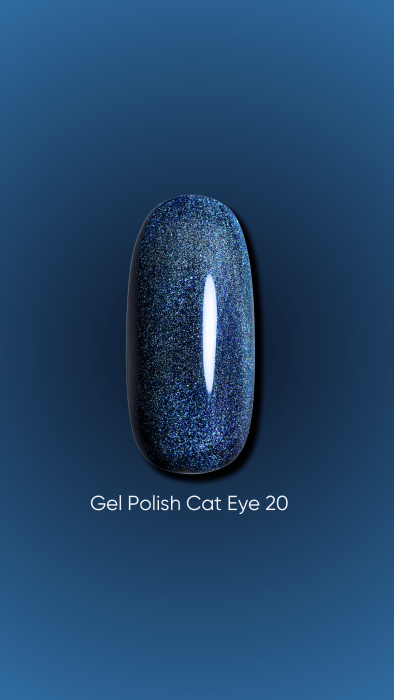 DARK Gel Polish Cat Eye #20