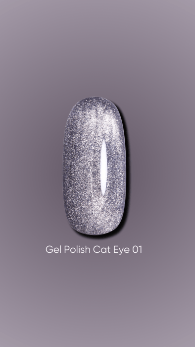 DARK Gel Polish Cat Eye #01