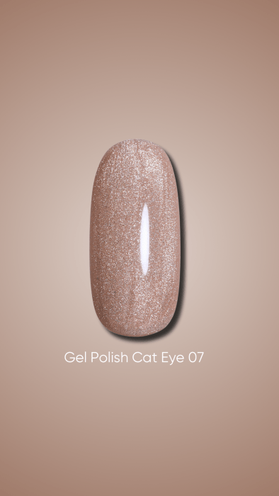 DARK Gel Polish Cat Eye #07