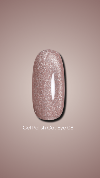DARK Gel Polish Cat Eye #08