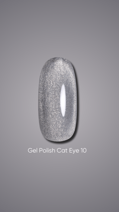 DARK Gel Polish Cat Eye #10