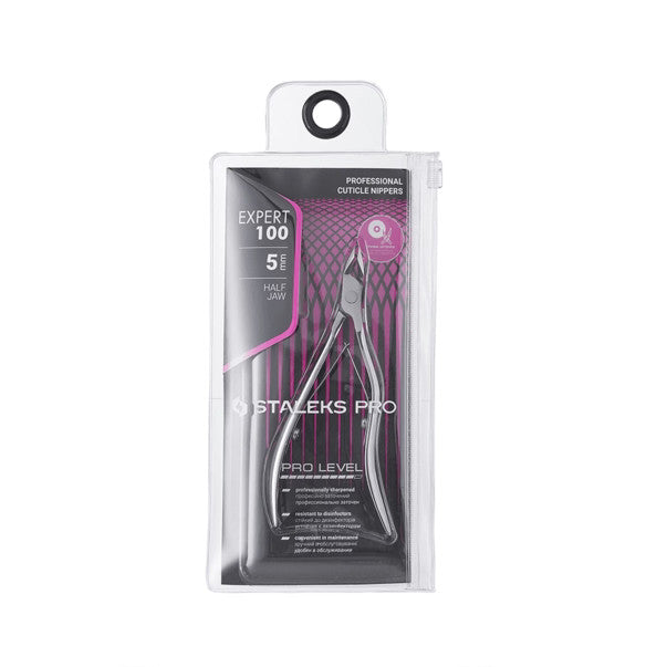 Staleks Pro Expert 100, 5 mm Professional cuticle nippers NE-100-5