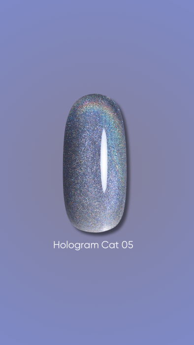 DARK Gel Polish Hologram Cat #05