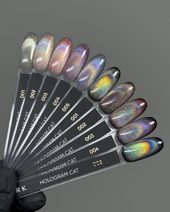 DARK Gel Polish Hologram Cat #05