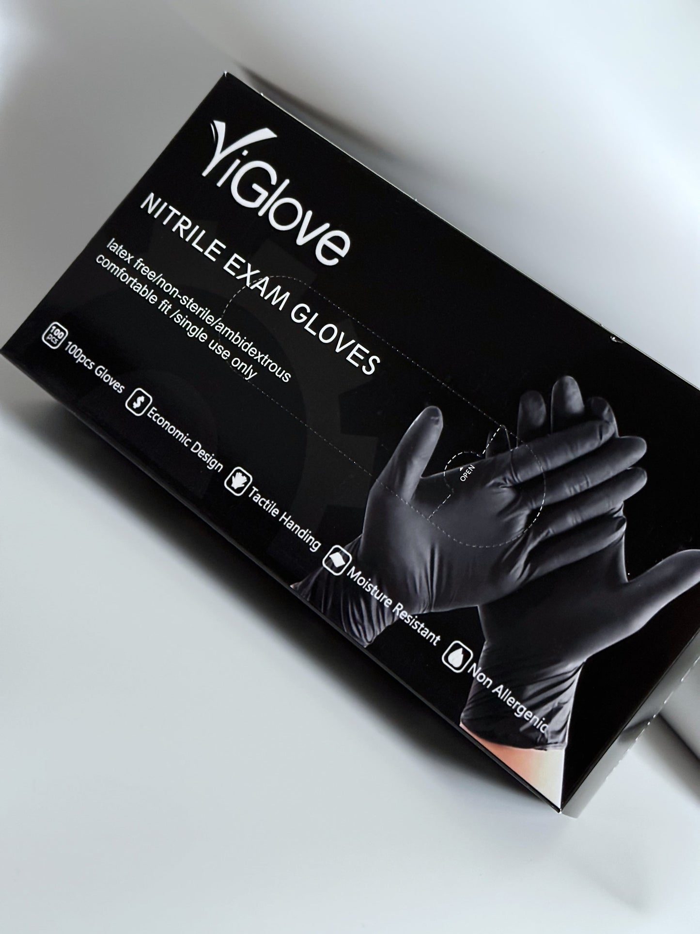Nitrile Gloves Black/Blue