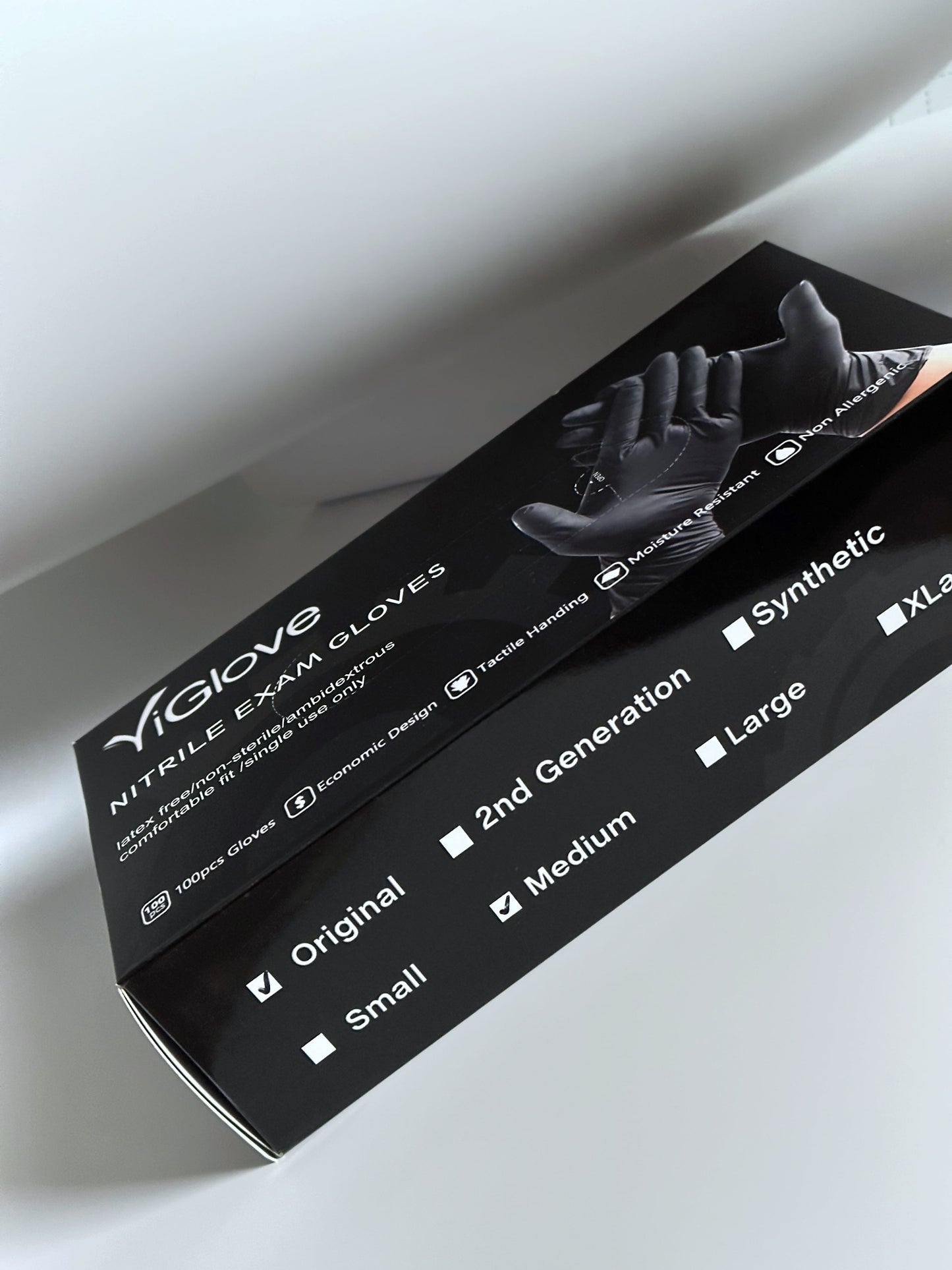 Nitrile Gloves Black/Blue