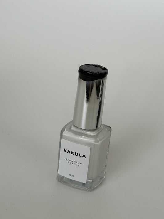 SALE - Vakula Stamping Polish #01-White