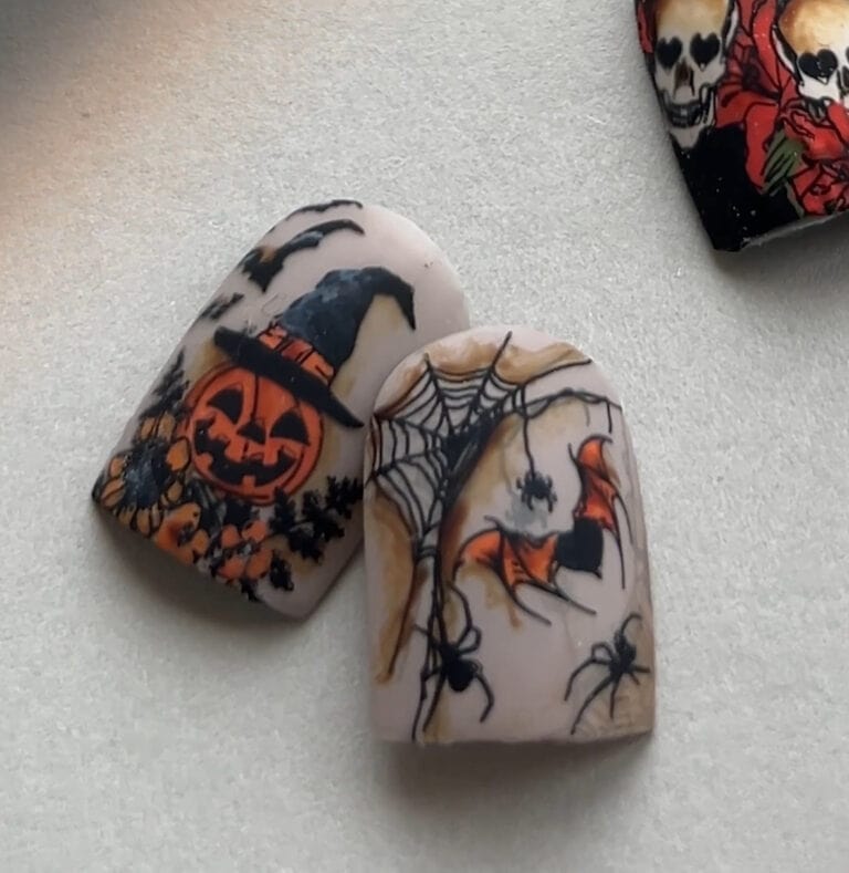 Vakula Nail Stamp Plate #Halloween