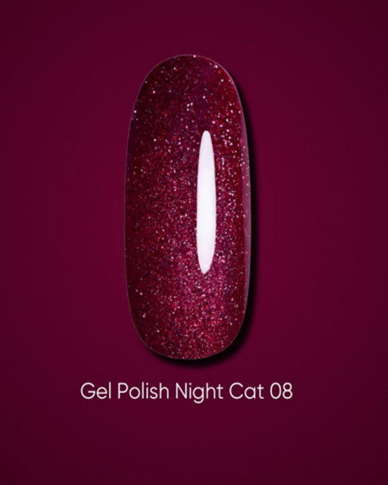 DARK Gel Polish Night Cat #08