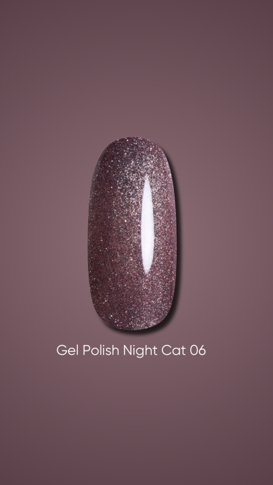 DARK Gel Polish Night Cat #06