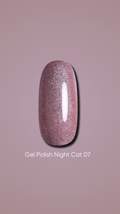 DARK Gel Polish Night Cat #07