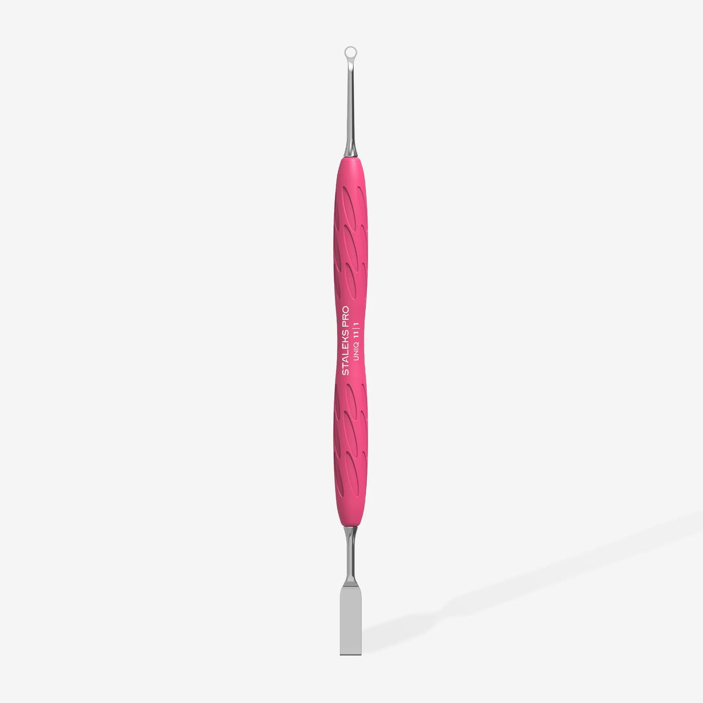 STALEKS Pro Uniq 11 Type 1 Manicure Pusher Whith Silicone Handle PQ-11/1