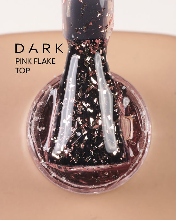 DARK Pink Flake Top
