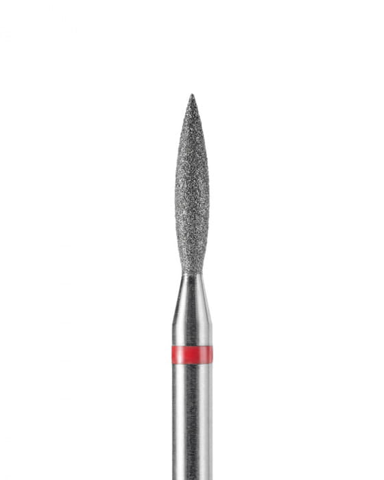 DARK Diamond Bit – Sharp Flame 2.1 × 10 mm, Red
