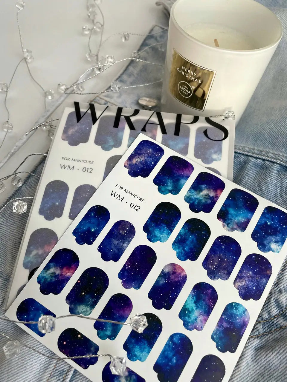 SLIDIZ wraps for manicure #WM-012