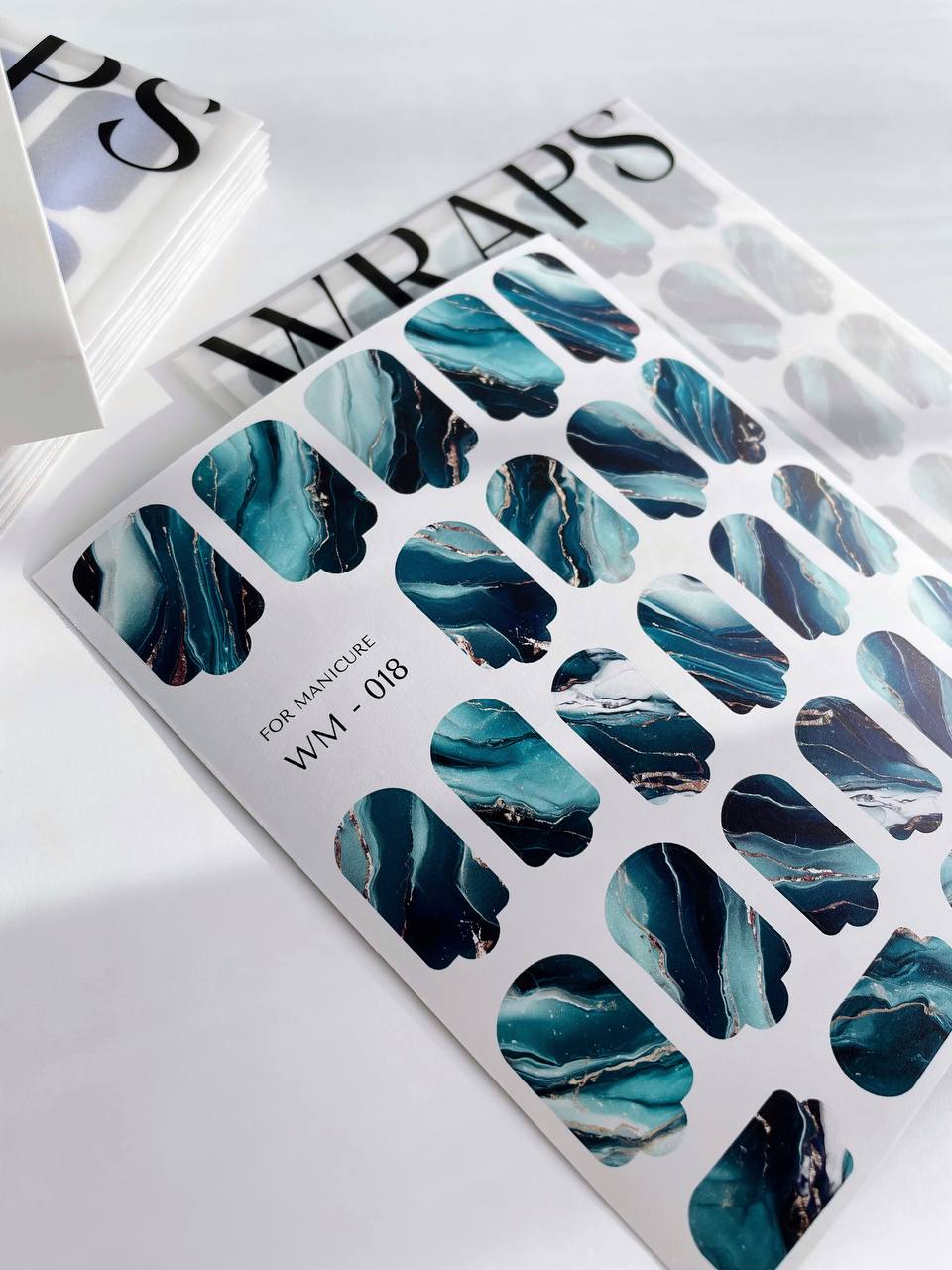 SLIDIZ wraps for manicure #WM-018
