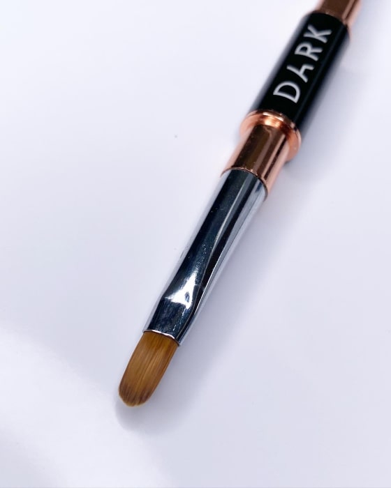 DARK Brush Bilateral Silver (Liner 11mm + Gel)