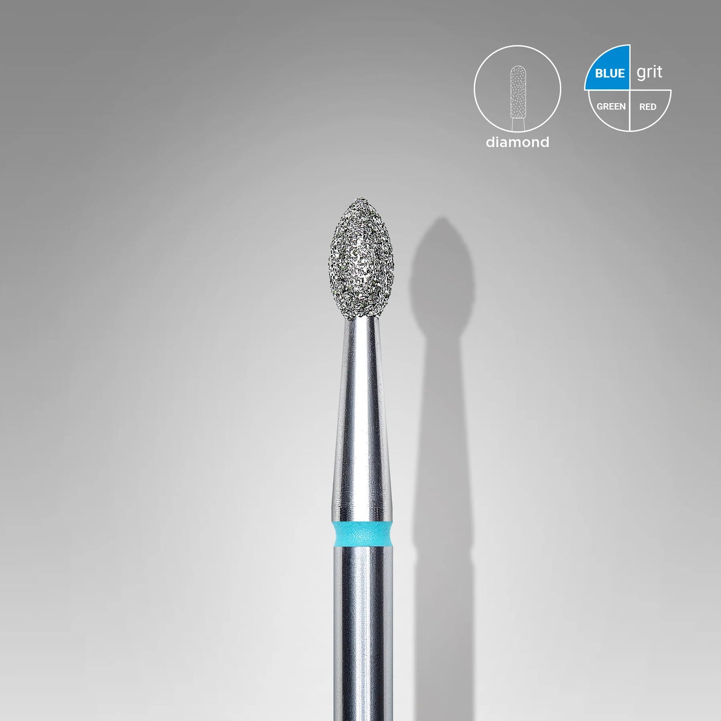 Staleks Pro Diamond Drill Bit #Blue 2.5/4.5mm