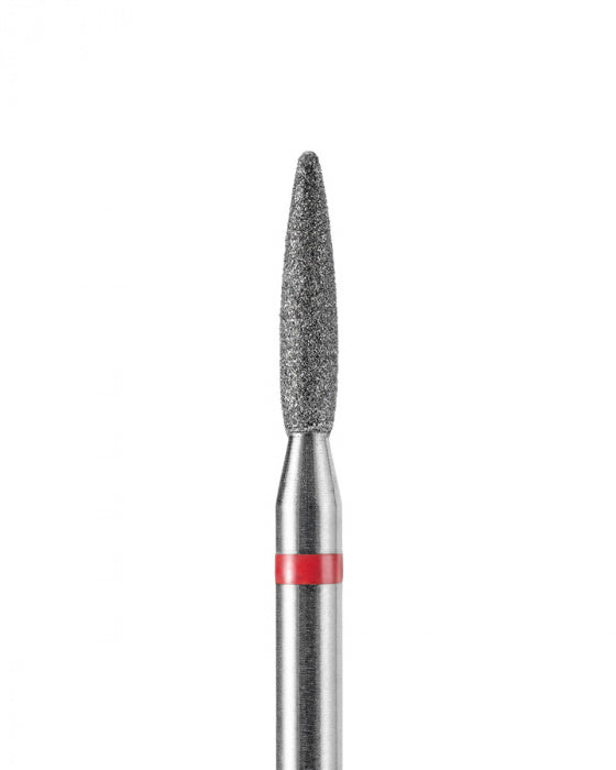 DARK Diamond Blunt-End Flame Bit – 2.1 × 10 mm, Red