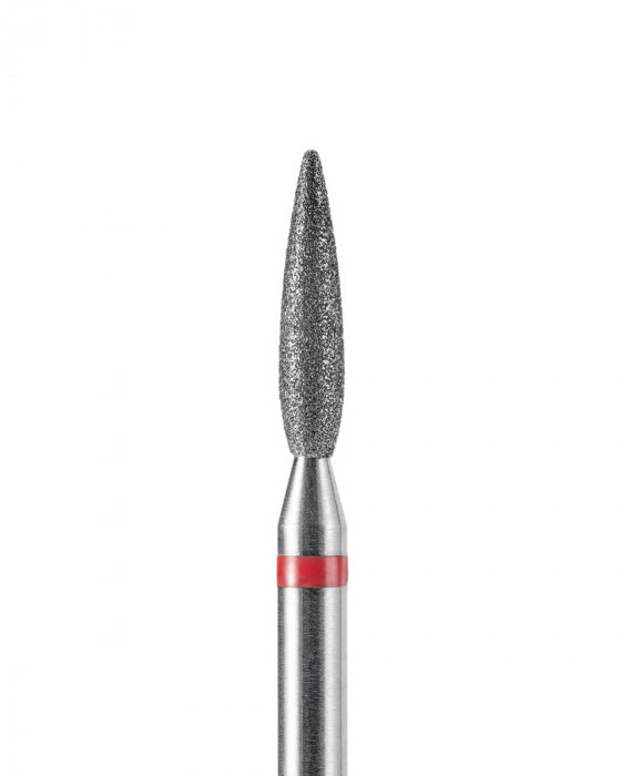 DARK Diamond Blunt-End Flame Bit – 2.3 × 10 mm, Red