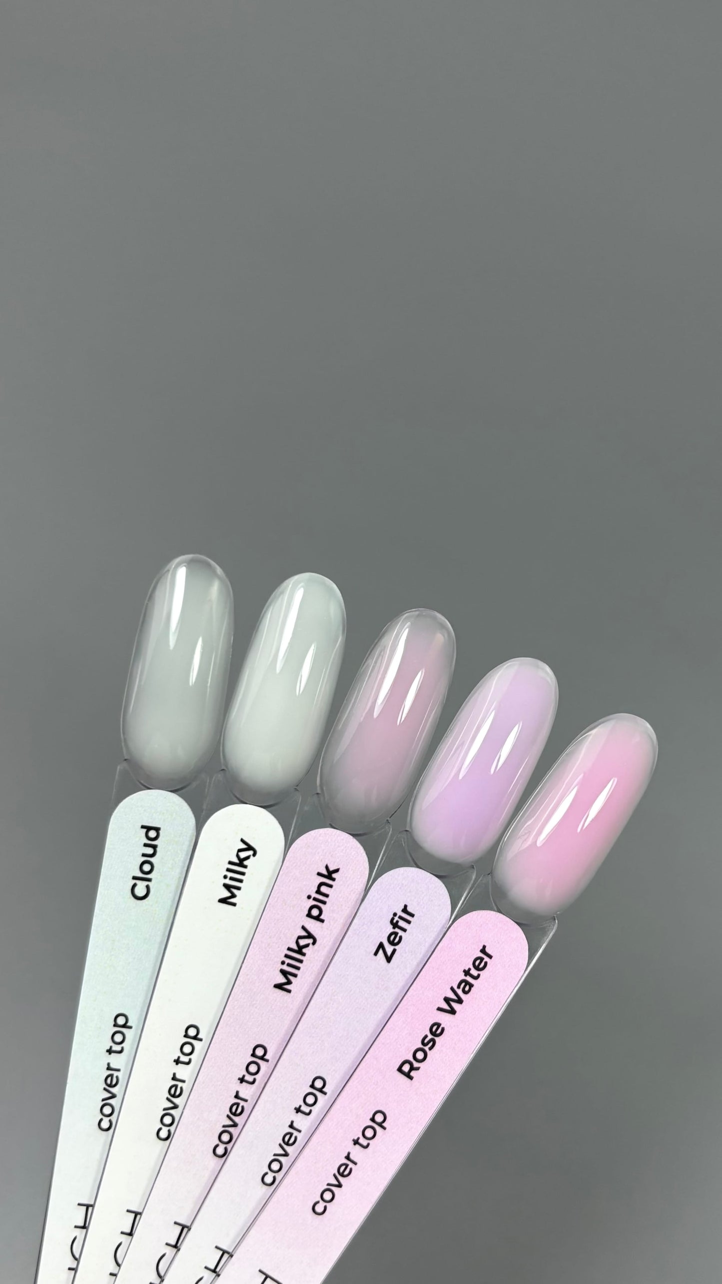 Touch Cover Top #Milky-pink
