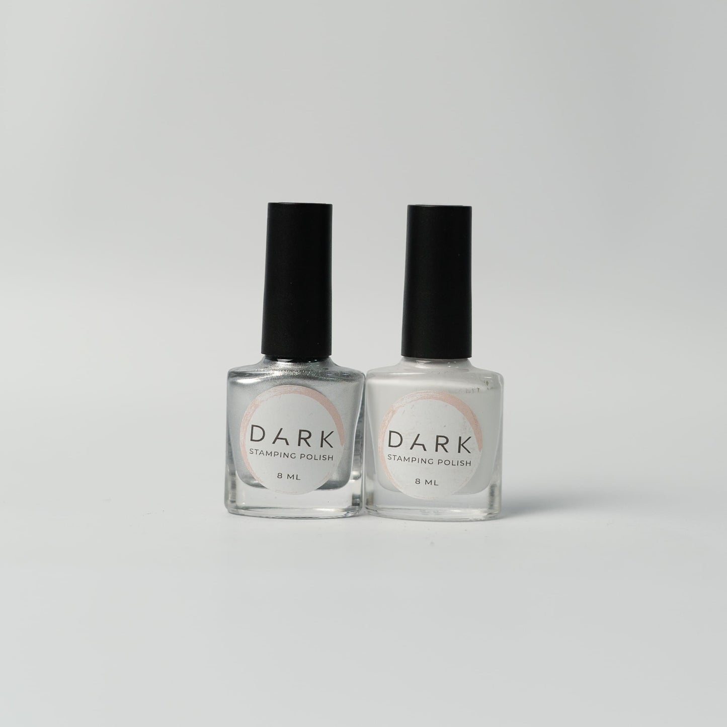 DARK Stamping Polish #21-White Gold