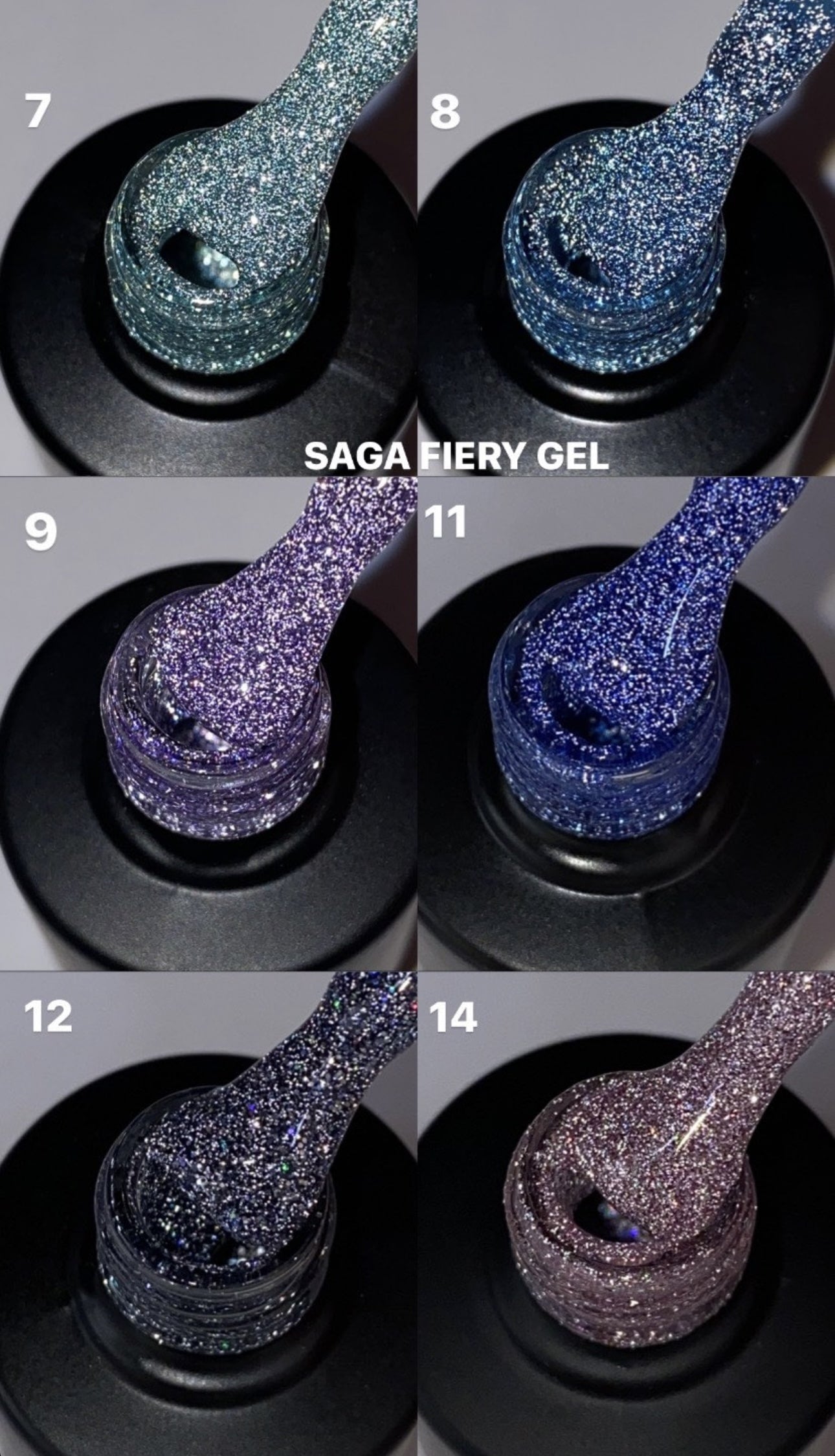 Saga Fiery Gel #08
