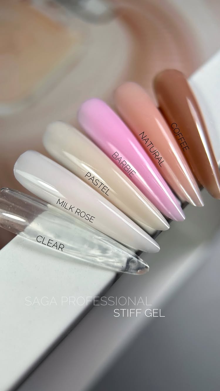 Saga Stiff Gel #Natural