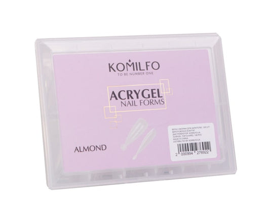 Komilfo Acry Gel Top Nails Form #Almond