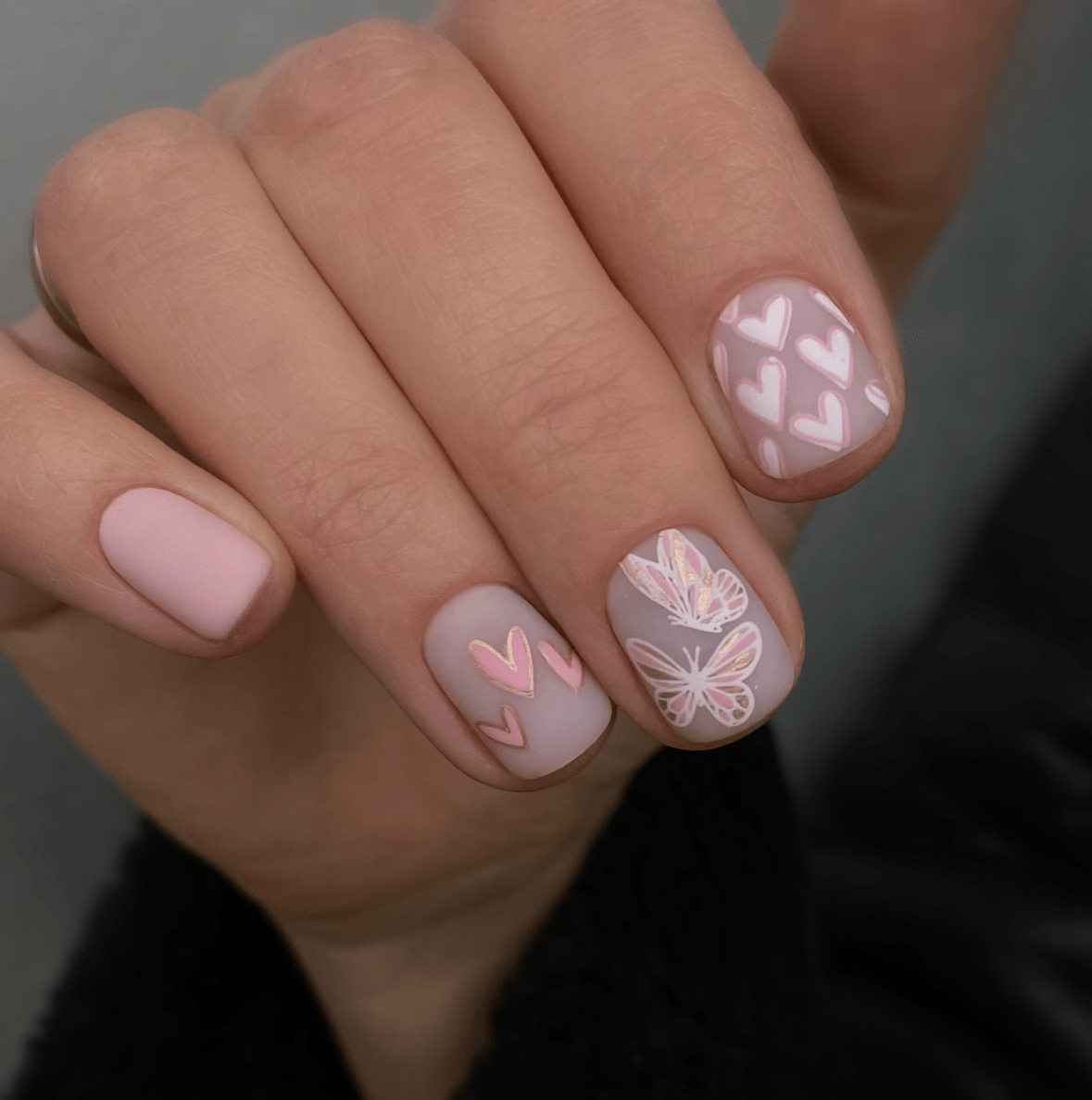 Vakula Nail Stamp Plate #Love is