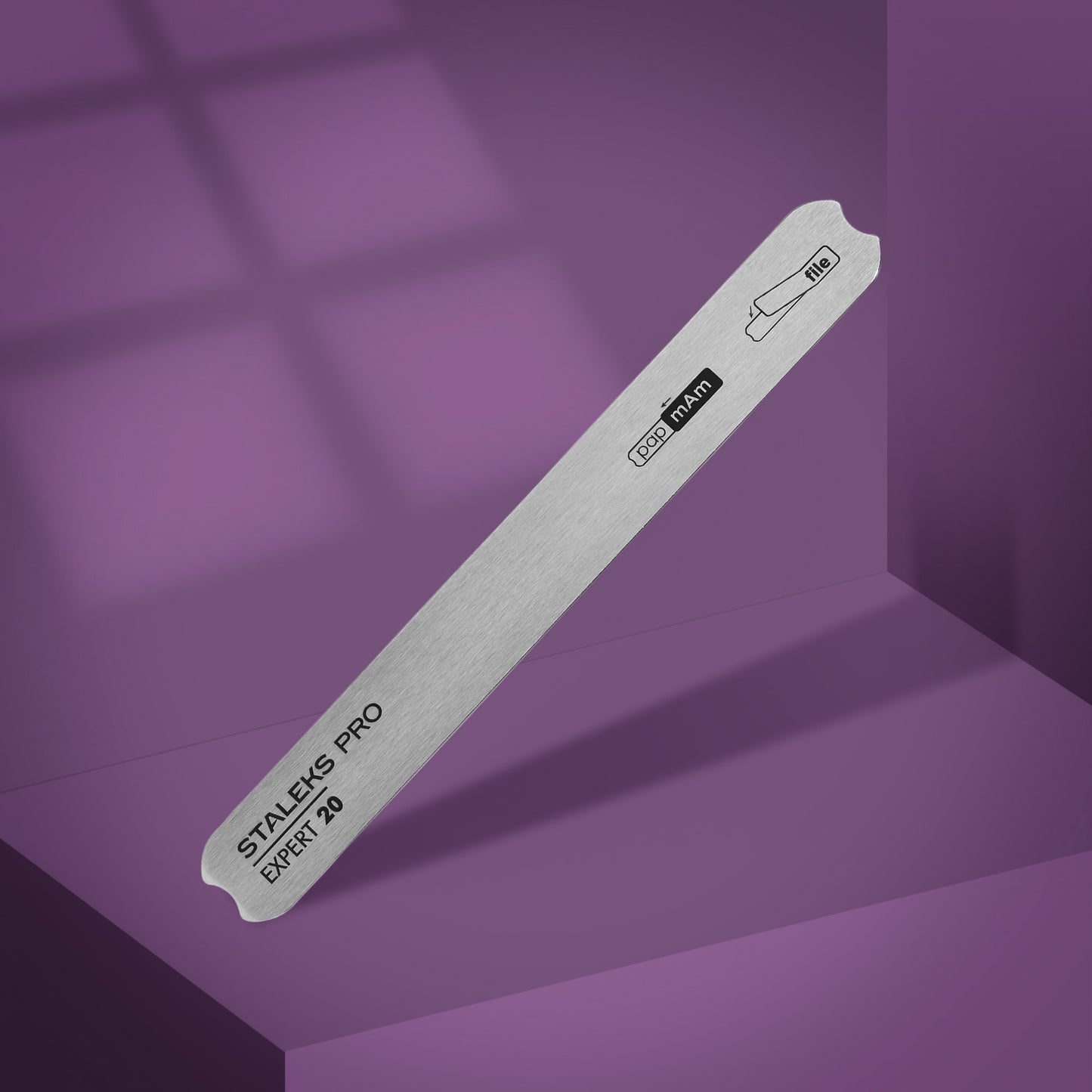 Metal base for straight nail file Staleks Pro Expert 20