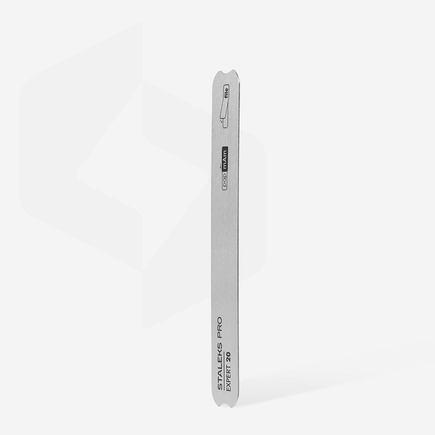 Metal base for straight nail file Staleks Pro Expert 20