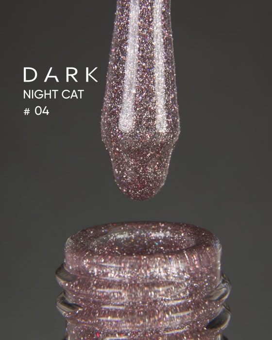 DARK Gel Polish Night Cat #04