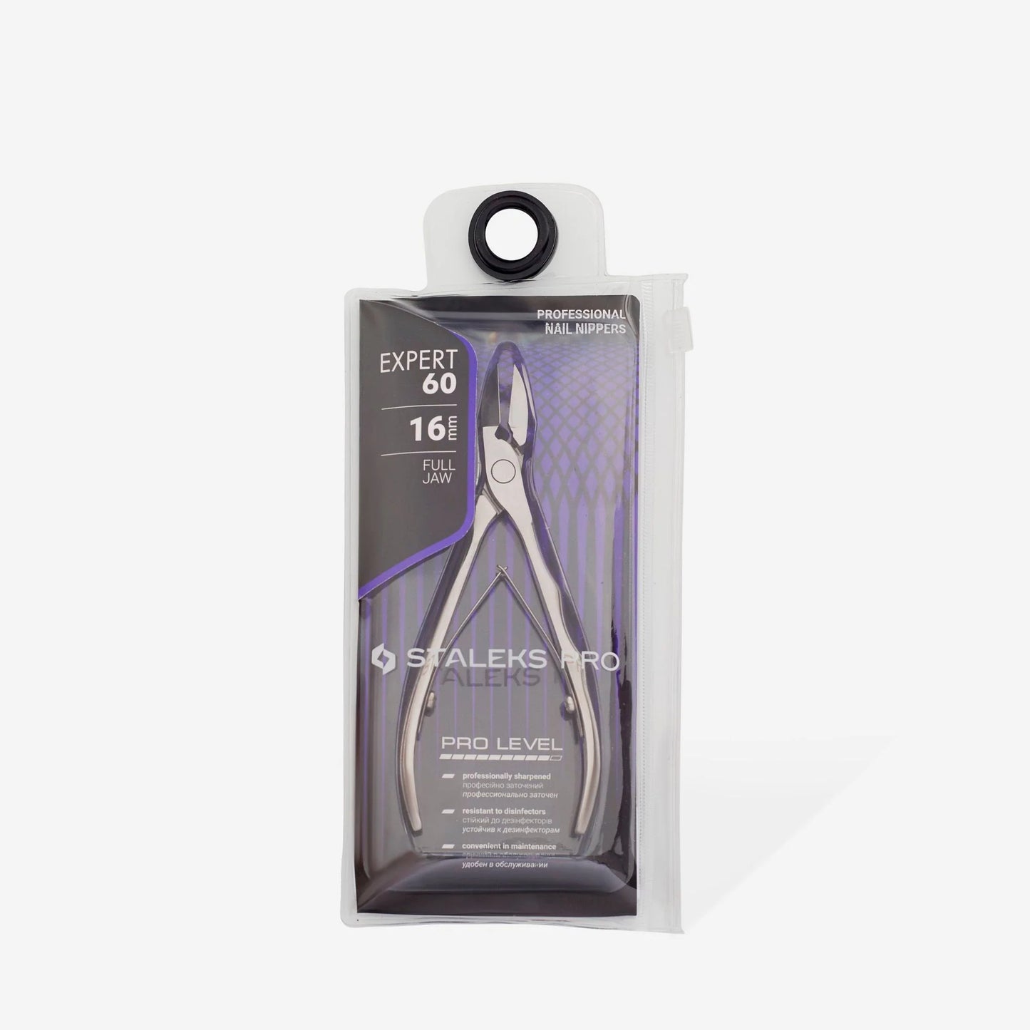 Staleks Pro Expert 90, 16 mm Professional nail nippers NE-60-16