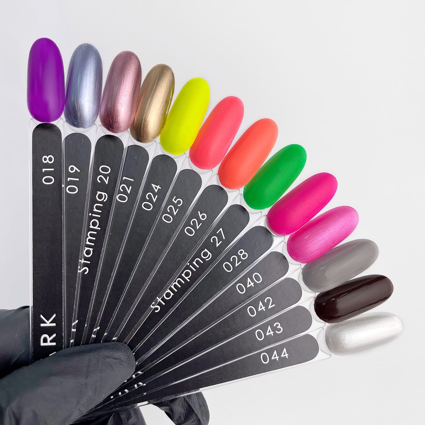 DARK Stamping Polish #42-Light Gray