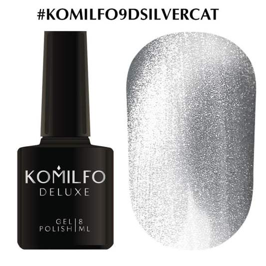 Komilfo 9D Cat's Eye #Silver